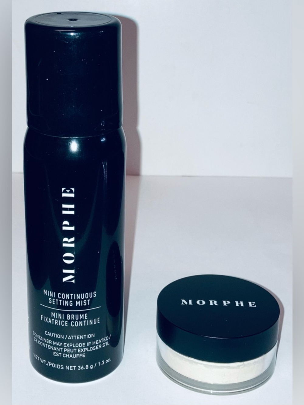 MORPHE Mini Continuous Setting Mist and Mini Bake & Set Setting Powder - NEW!
